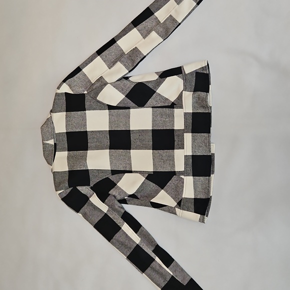 BB Dakota by Jack Campton Plaid Print Wrap Coat Jacket Size Small - Picture 13 of 16